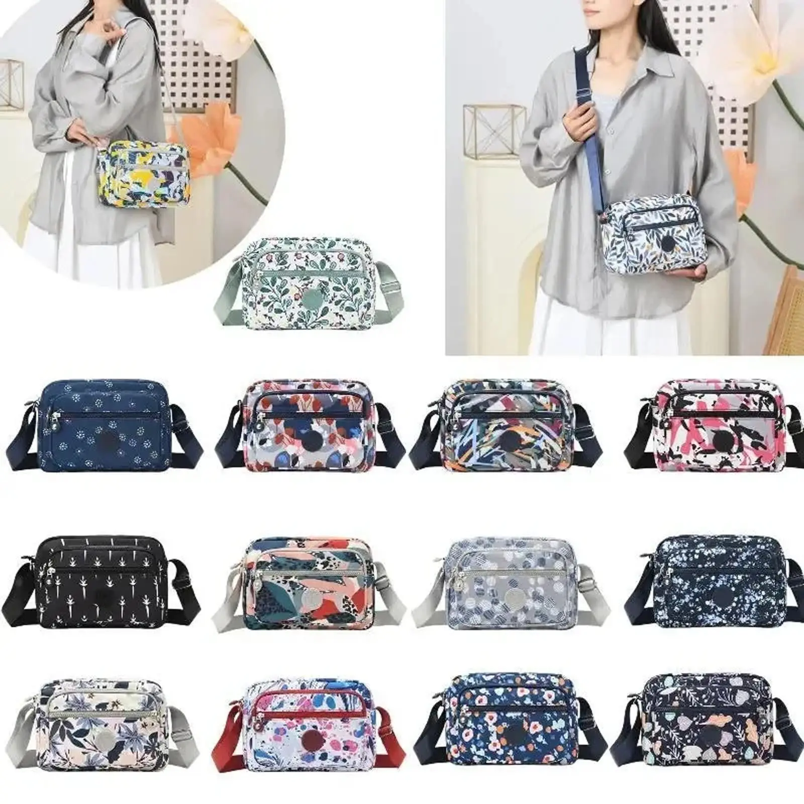 Large Capacity Women Crossbody Bag Waterproof Shoulder Bags for Girls Phone Bag Multifunctional Outdoor Travel & Shopping Bags
Large Capacity Women Crossbody Bag Waterproof Shoulder Bags for Girls Phone Bag Multifunctional Outdoor Travel & Shopping Bags
