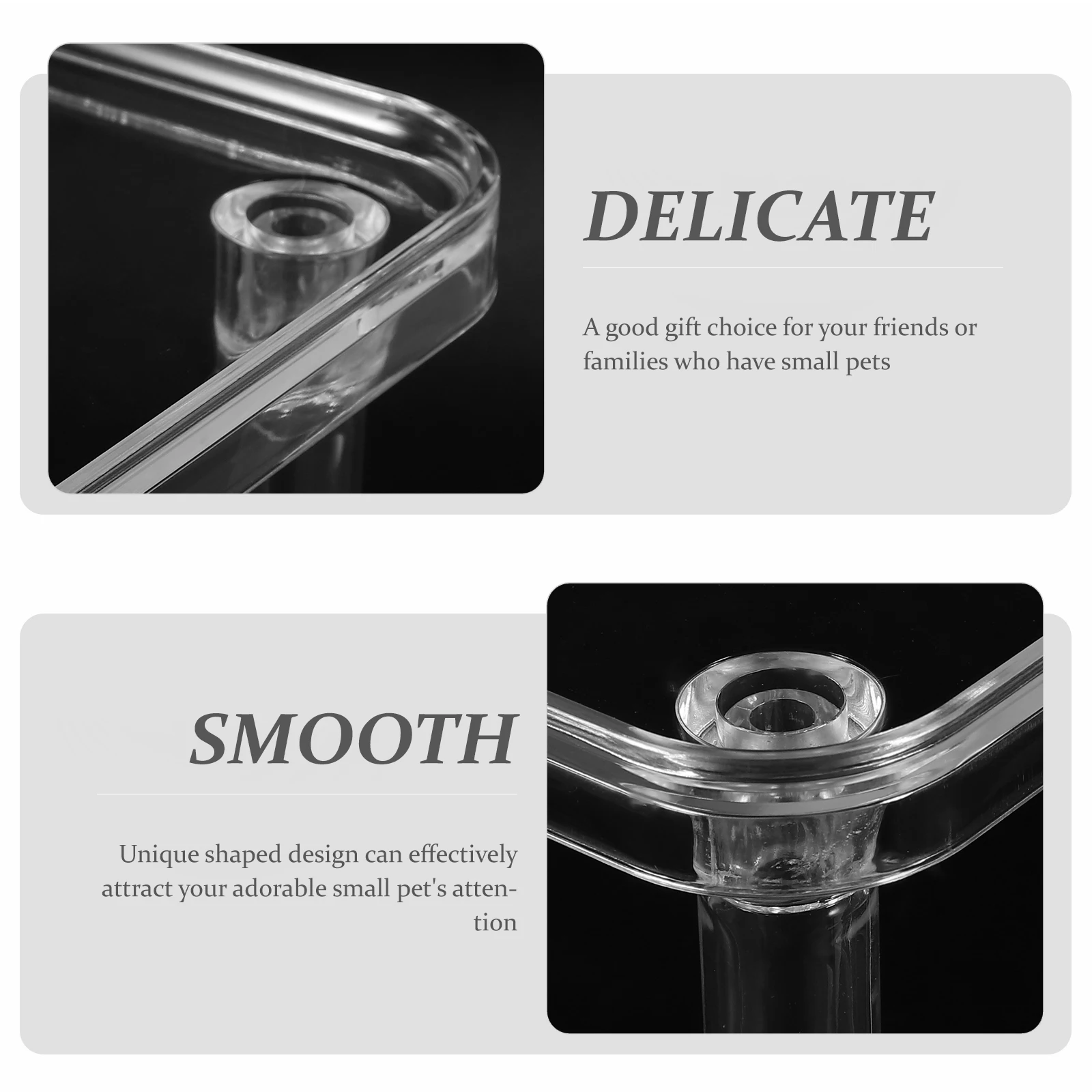 1 set Delicate Hamster Bed Stable Wear-Proof Small Pet Decorative Cage Chinchilla Accessory
1 set Delicate Hamster Bed Stable Wear-Proof Small Pet Decorative Cage Chinchilla Accessory