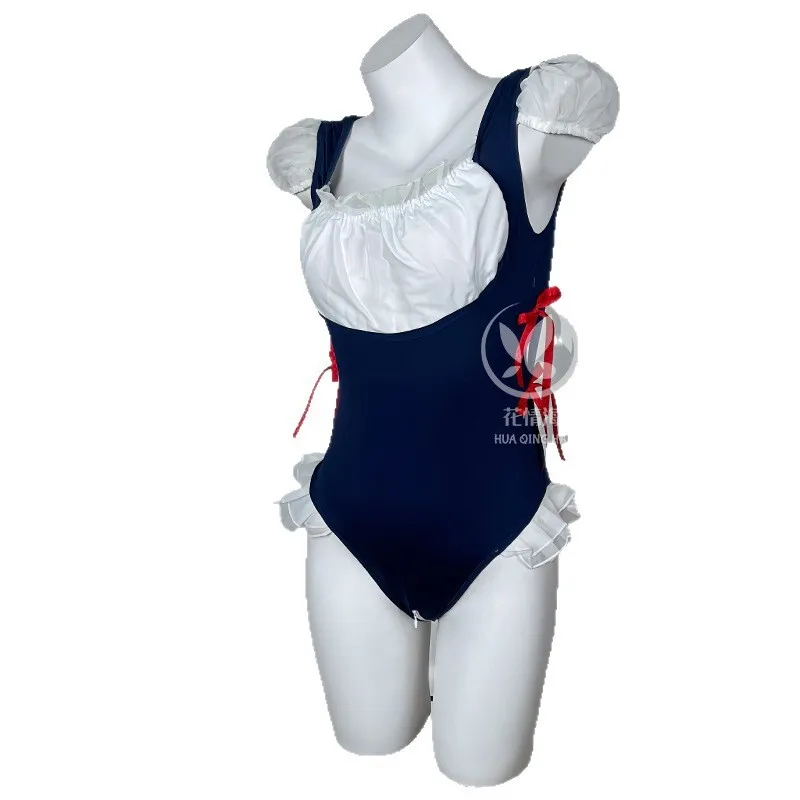 Sexy With Lotus Leaf Design One-Piece Open Crotch Bodysuits Easy Princess Maid Costume Backless Deep V Sleeveless Bodysuits KV36
Sexy With Lotus Leaf Design One-Piece Open Crotch Bodysuits Easy Princess Maid Costume Backless Deep V Sleeveless Bodysuits KV36
