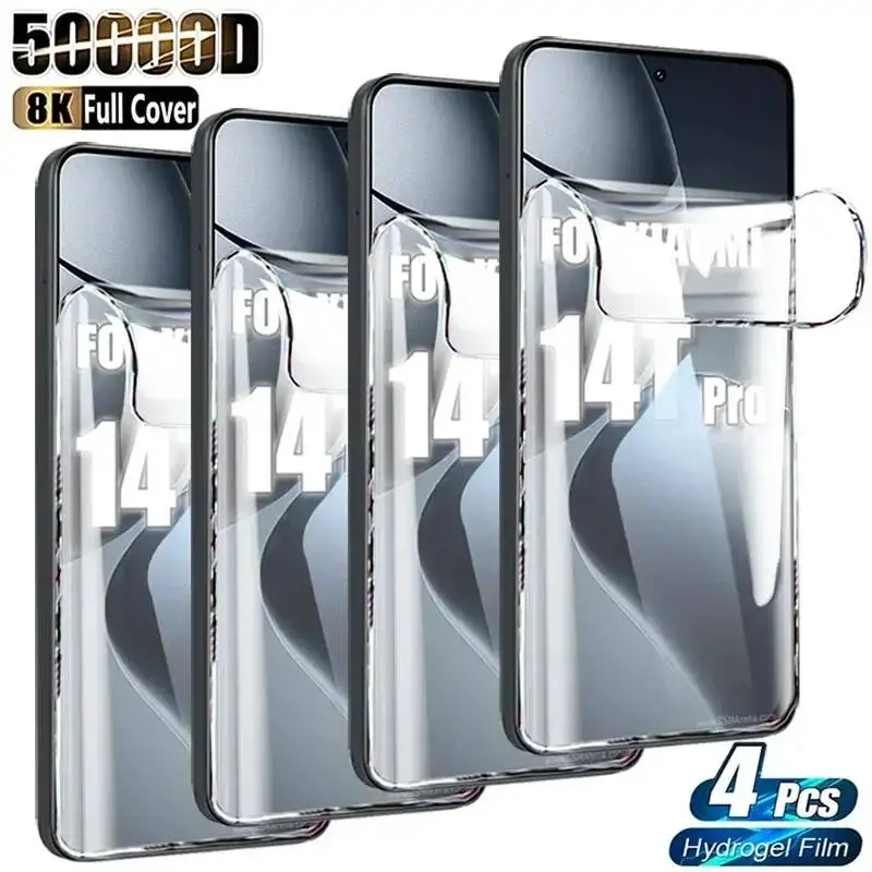 4PCS Hydrogel for Xiaomi 14T 13T 12T 11T 10T 9T Pro Screen Protector For Mi 14 Ultra 13 12 11 Lite 5G Note 10 Soft Film
4PCS Hydrogel for Xiaomi 14T 13T 12T 11T 10T 9T Pro Screen Protector For Mi 14 Ultra 13 12 11 Lite 5G Note 10 Soft Film