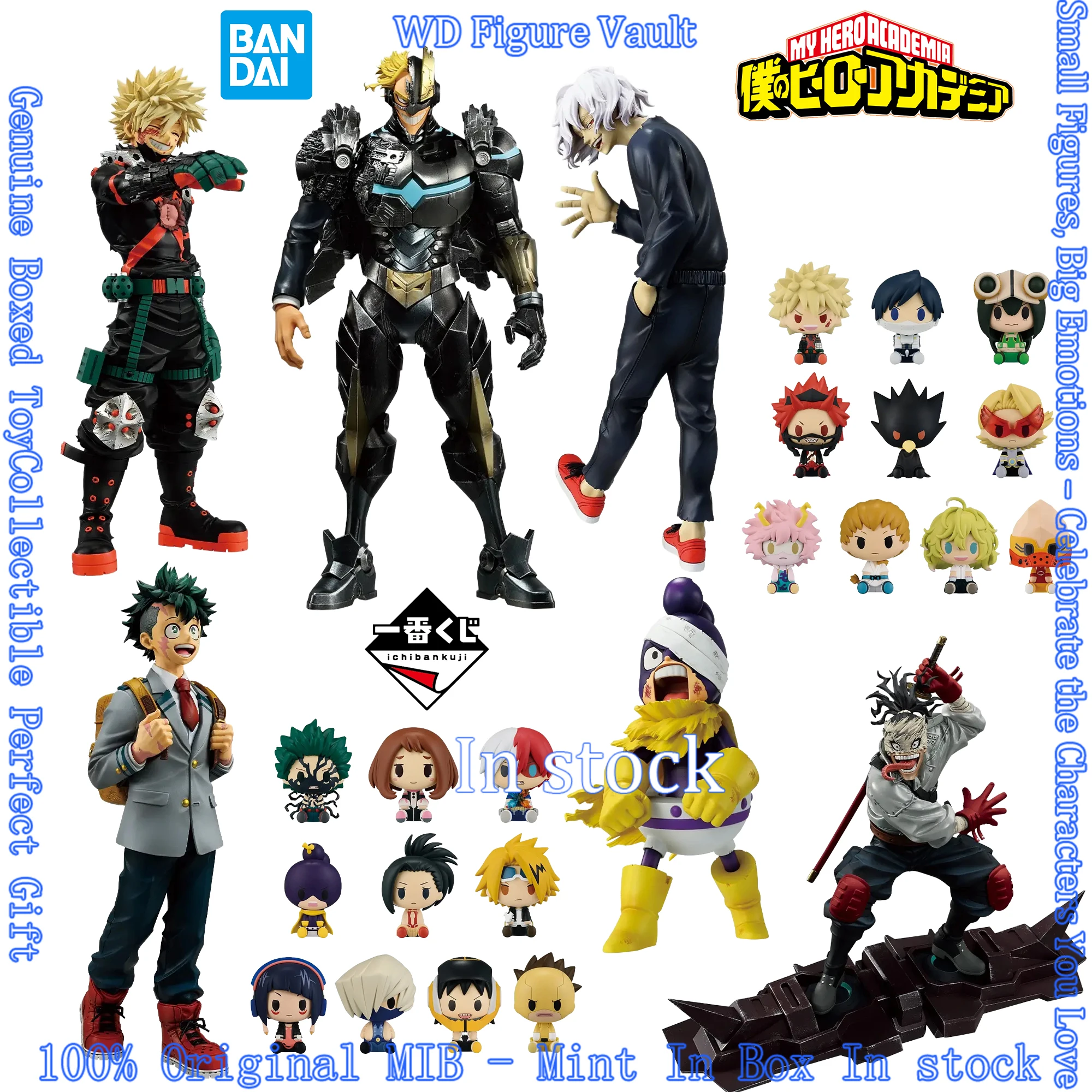 Bandai MHA Ichiban Kuji MASTERLISE Figure Midoriya Bakugo Shigaraki Stain Mineta Armored All Might Limited Last One Anime Toy
Bandai MHA Ichiban Kuji MASTERLISE Figure Midoriya Bakugo Shigaraki Stain Mineta Armored All Might Limited Last One Anime Toy