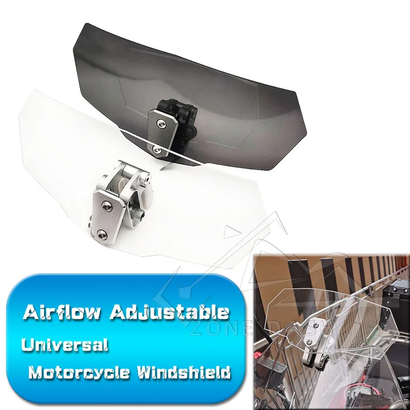 High Definition Heightened Front Windshield Motorcycle Competitive Windshield Universal Modified Accessories For Motor Bikes
High Definition Heightened Front Windshield Motorcycle Competitive Windshield Universal Modified Accessories For Motor Bikes