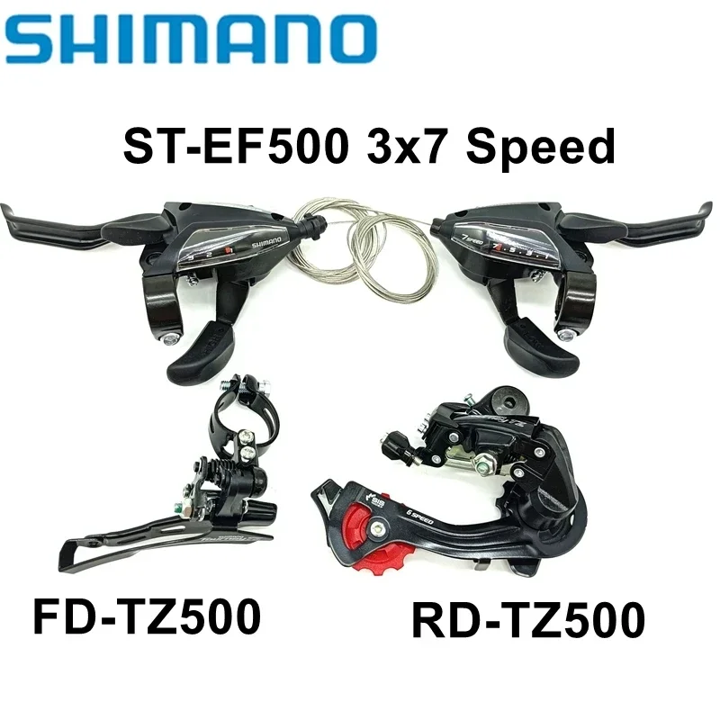 Shimano 21-скоростной набор ST-EF500 3x7 велосипедный рычаг переключения передач Тормозной рычаг RD-TZ500 Задний переключатель велосипеда FD-TZ500 Передний переключатель
Shimano 21-скоростной набор ST-EF500 3x7 велосипедный рычаг переключения передач Тормозной рычаг RD-TZ500 Задний переключатель велосипеда FD-TZ500 Передний переключатель