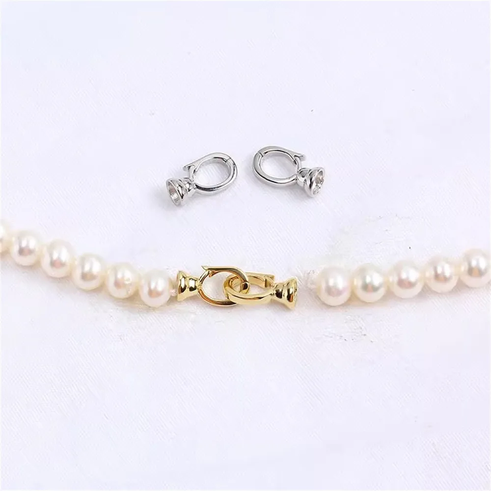 S925 Sterling Silver Jewelry Clasp for DIY Necklace Bracelet Jewelry Findings Connector Hook 925 Silver Clasps Crafting Supplies
S925 Sterling Silver Jewelry Clasp for DIY Necklace Bracelet Jewelry Findings Connector Hook 925 Silver Clasps Crafting Supplies