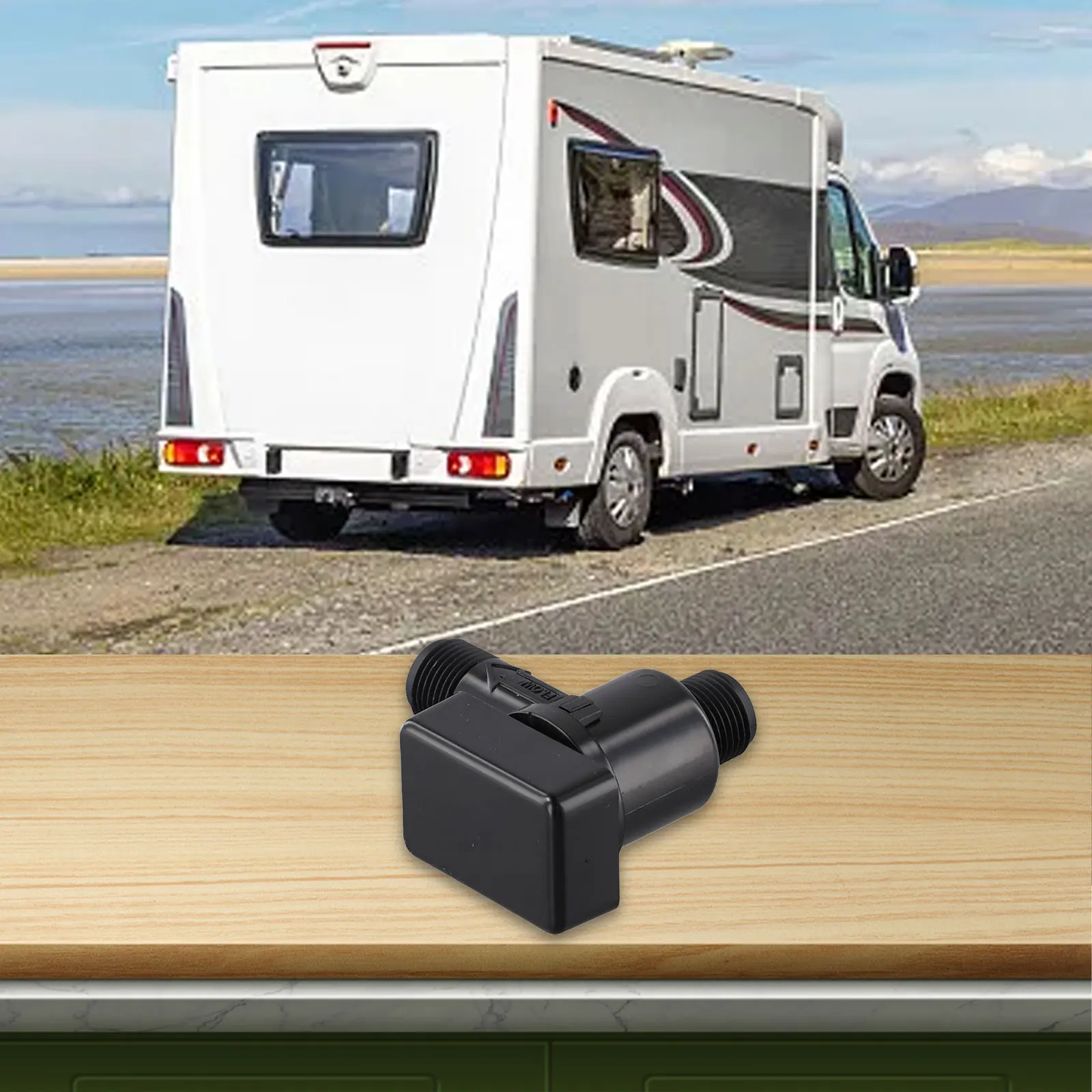 Обратный клапан вакуумного отключения RV для черного резервуара для воды, замена системы промывки, совместимый с различными моделями домов на колесах
Обратный клапан вакуумного отключения RV для черного резервуара для воды, замена системы промывки, совместимый с различными моделями домов на колесах