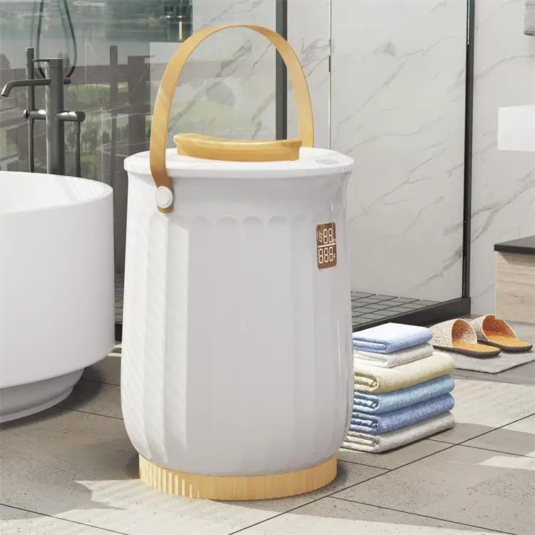 20L Towel Warmer Bucket with LCD Display & Adjustable Temperature Control, Energy Saving Heater with Safety Lock for Hotel
20L Towel Warmer Bucket with LCD Display & Adjustable Temperature Control, Energy Saving Heater with Safety Lock for Hotel