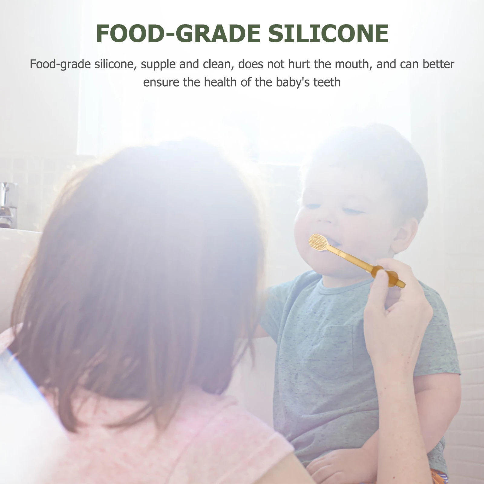 Baby Toothbrushes Food Grade Silicone Infant Training Teeth Cleaning Tools Soft Bristles Safe for Kids Gum Care Newborn Gift
Baby Toothbrushes Food Grade Silicone Infant Training Teeth Cleaning Tools Soft Bristles Safe for Kids Gum Care Newborn Gift