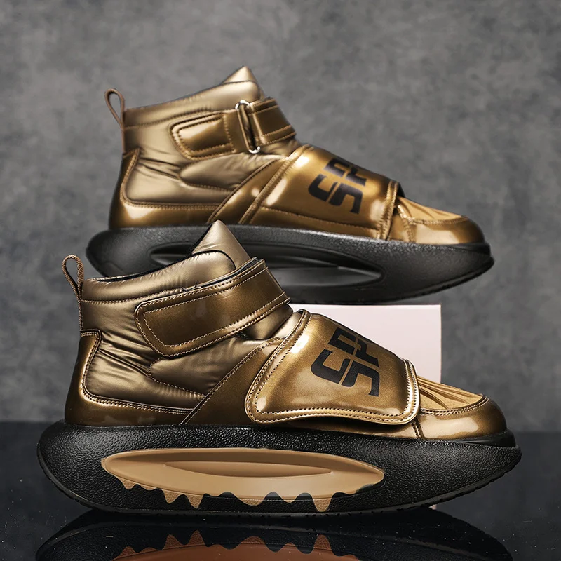 Autumn Winter New Fashion Golden Designer Sneakers for Men Height-increasing Platform Sneakers Men Trainers Leisure Sneaker Men
Autumn Winter New Fashion Golden Designer Sneakers for Men Height-increasing Platform Sneakers Men Trainers Leisure Sneaker Men