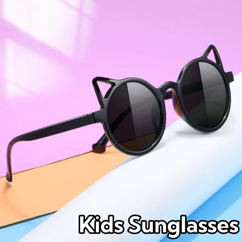 Cute Cartoon Cat Ear Children's Sunglasses Boys Girls Party Stage Performances Outdoor Travel Street Photography Glasses
Cute Cartoon Cat Ear Children's Sunglasses Boys Girls Party Stage Performances Outdoor Travel Street Photography Glasses