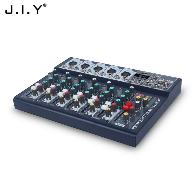 F4/7 Audio Mixer Home Use Singing Stage Performance Bluetooth USB Effector Mixer Sound Card for Home Karaoke System
F4/7 Audio Mixer Home Use Singing Stage Performance Bluetooth USB Effector Mixer Sound Card for Home Karaoke System