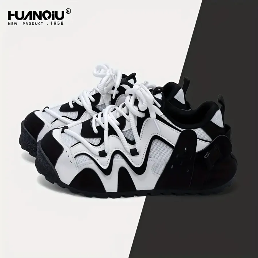 Men'S Low-Top Breathable Skateboarding Shoes Casual Sports Lace-Up Sneakers Comfortable And Durable Suitable for Daily Wear Out
Men'S Low-Top Breathable Skateboarding Shoes Casual Sports Lace-Up Sneakers Comfortable And Durable Suitable for Daily Wear Out