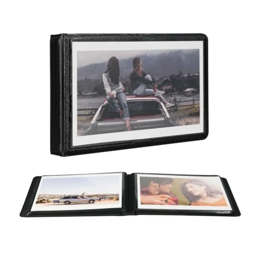 4x6 Small Photo Album Holds 29 Pictures, Horizontal Photo Slots, Portable Wallet Photo Book for Wedding, Anniversary, Baby, Fam
4x6 Small Photo Album Holds 29 Pictures, Horizontal Photo Slots, Portable Wallet Photo Book for Wedding, Anniversary, Baby, Fam