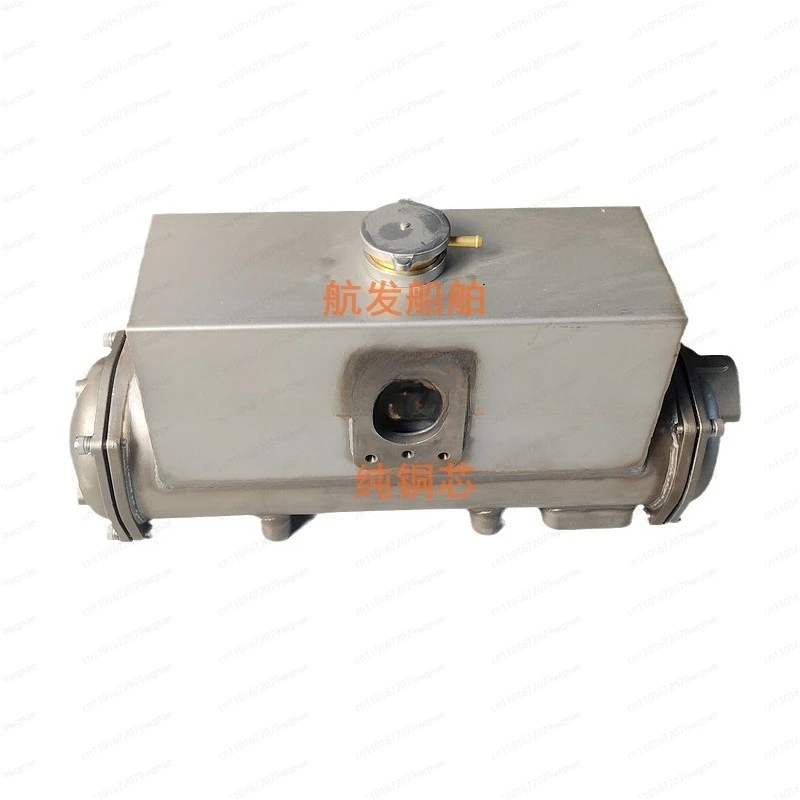 Pure copper core marine fresh water tank 304 stainless steel marine fresh water heat exchanger CH type cooler heat exchanger
Pure copper core marine fresh water tank 304 stainless steel marine fresh water heat exchanger CH type cooler heat exchanger