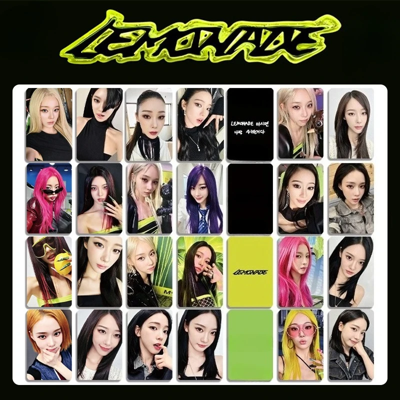 Kpop Korean Idols WINTER New Album LEMONADE Photocard Bookmark INS Style Double Sides Printing LOMO Card NINGNING Fans Gift
Kpop Korean Idols WINTER New Album LEMONADE Photocard Bookmark INS Style Double Sides Printing LOMO Card NINGNING Fans Gift