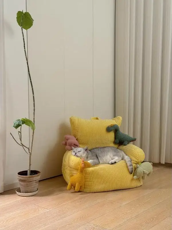 Cute Doll Nest Pet Sofa Four Seasons Universal Dog S Bed Autumn Winter Warm Home Use Scratch Resistant Wear Resistant
Cute Doll Nest Pet Sofa Four Seasons Universal Dog S Bed Autumn Winter Warm Home Use Scratch Resistant Wear Resistant