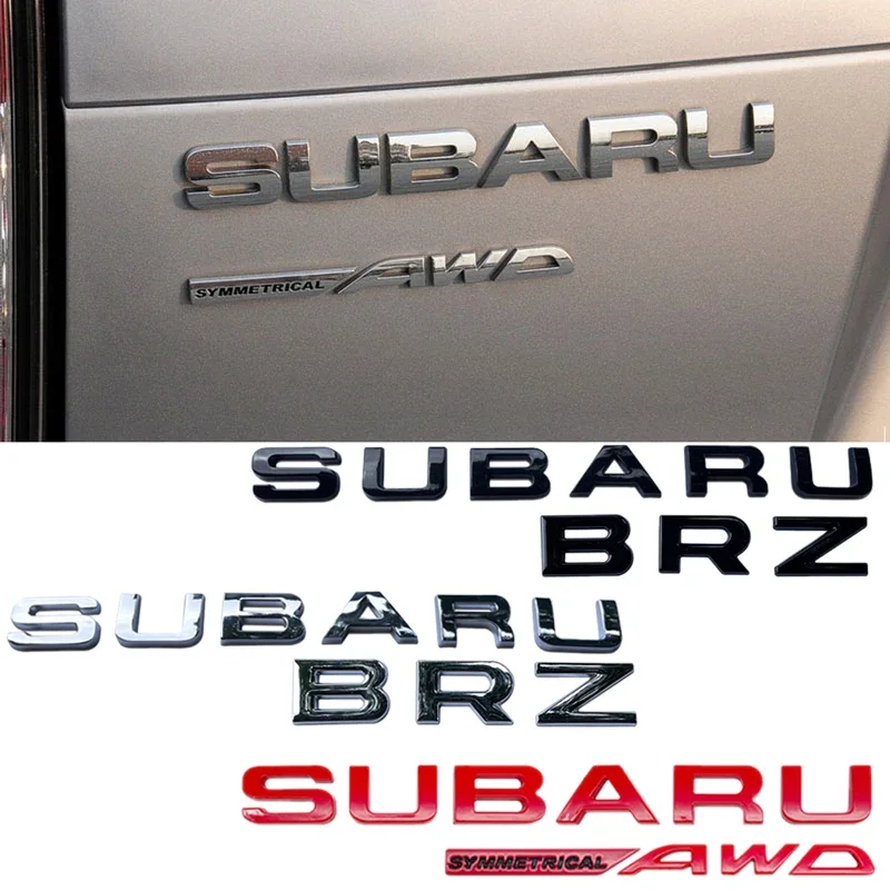 2025 for Subaru BRZ SYMMETRICAL AWD Car Rear Trunk Metal Emblem Stickers Auto Body Badge Tribeca XV STI Forester Impreza Outback
2025 for Subaru BRZ SYMMETRICAL AWD Car Rear Trunk Metal Emblem Stickers Auto Body Badge Tribeca XV STI Forester Impreza Outback