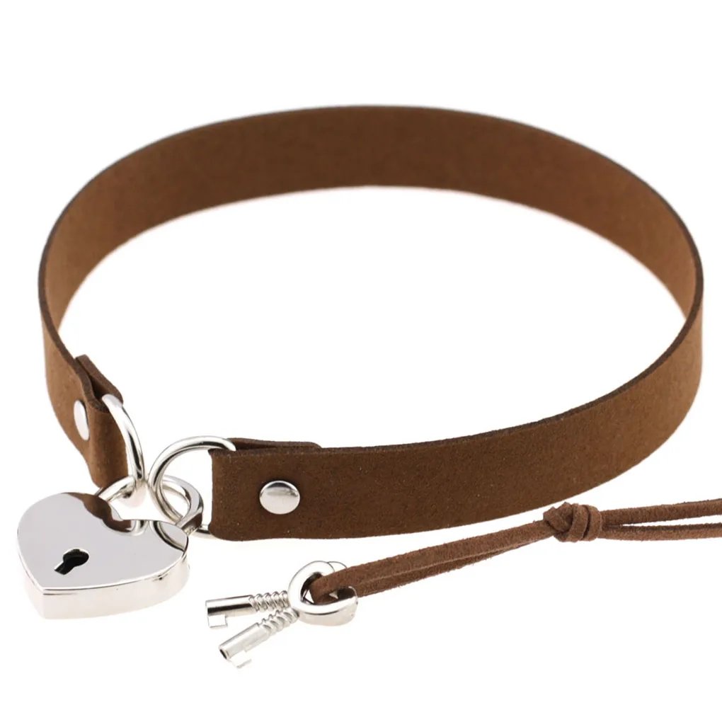 Men Women Boys Heart Lock Necklace Choker Sweater Necklace Punk Club Girls Pendant Collar
Men Women Boys Heart Lock Necklace Choker Sweater Necklace Punk Club Girls Pendant Collar