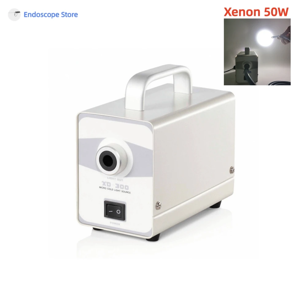 Medical Portable MINI Xenon Endoscope Optics Microscope Light Source Fit Wolf Interface Bulbs Cables Fibers
Medical Portable MINI Xenon Endoscope Optics Microscope Light Source Fit Wolf Interface Bulbs Cables Fibers