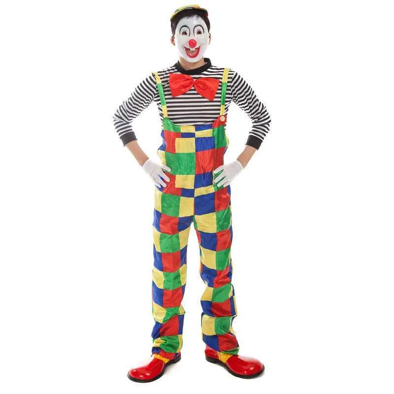 Halloween Adult Clown Costume Masquerade Party Funny Stage Wear Ladies' Traditional Chinese Clothing Spring Collection
Halloween Adult Clown Costume Masquerade Party Funny Stage Wear Ladies' Traditional Chinese Clothing Spring Collection