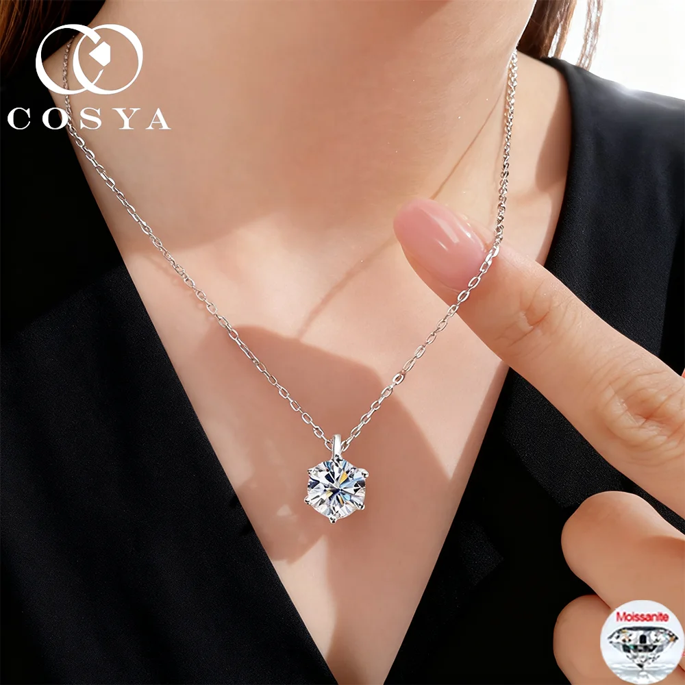 Ожерелье с подвеской из муассанита цвета D 0,5-10 карата, серебро 925 пробы, позолота 18 карат VVS1, тест на бриллианты для женщин, ювелирные изделия, подарок
Ожерелье с подвеской из муассанита цвета D 0,5-10 карата, серебро 925 пробы, позолота 18 карат VVS1, тест на бриллианты для женщин, ювелирные изделия, подарок