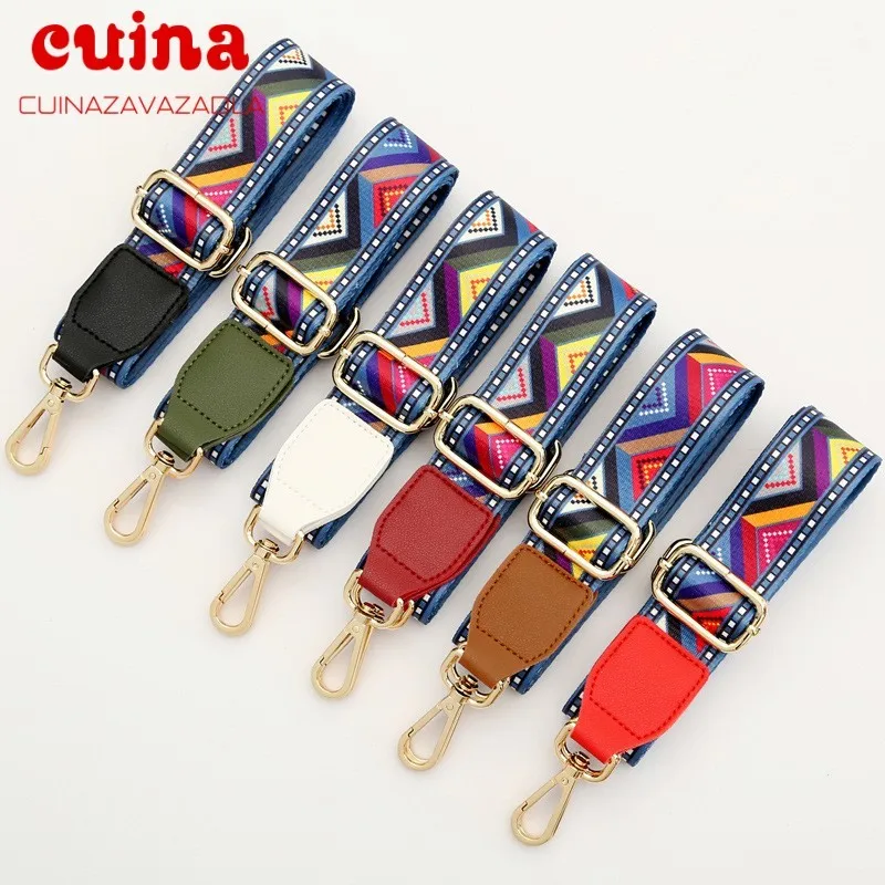 New O Bag Handle Bag Strap For Women Diy Shoulder Rainbow Handbag Accessories Cross Body Messenger Nylon Belts Bag Straps
New O Bag Handle Bag Strap For Women Diy Shoulder Rainbow Handbag Accessories Cross Body Messenger Nylon Belts Bag Straps