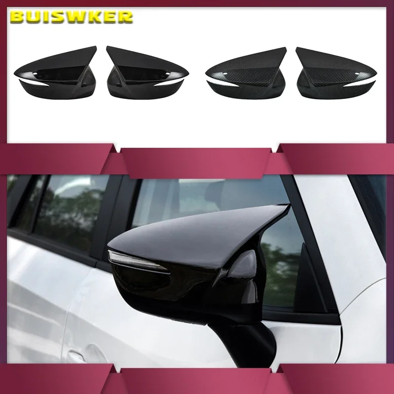 Car Rearview Mirror Cover Suitable for Mazda CX-5 Bright Black Carbon Fiber Pattern Mirror Housing Car Accessories
Car Rearview Mirror Cover Suitable for Mazda CX-5 Bright Black Carbon Fiber Pattern Mirror Housing Car Accessories
