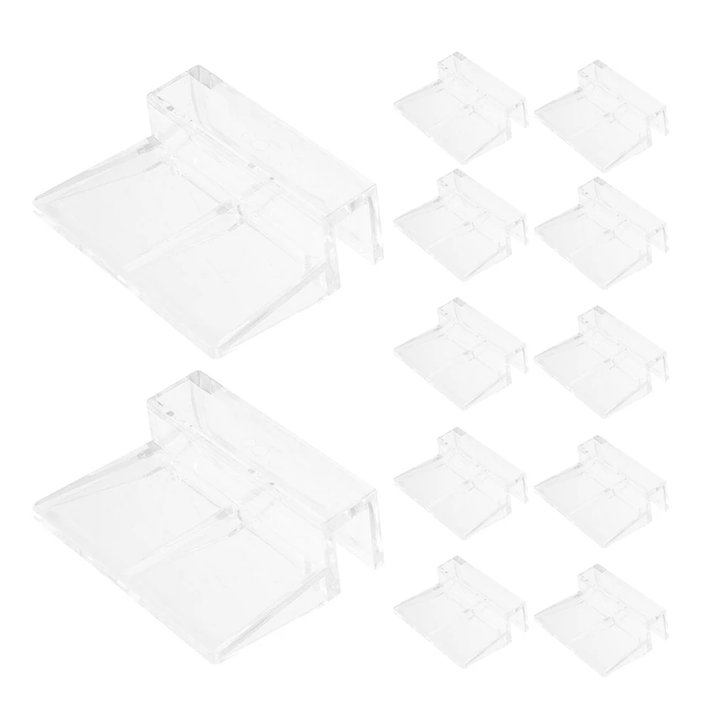 12Pcs Aquarium Glass Lid Clips Clear Acrylic Support Brackets Fish Tank Cover Holders Rimless Glass Top Clamps Secure
12Pcs Aquarium Glass Lid Clips Clear Acrylic Support Brackets Fish Tank Cover Holders Rimless Glass Top Clamps Secure