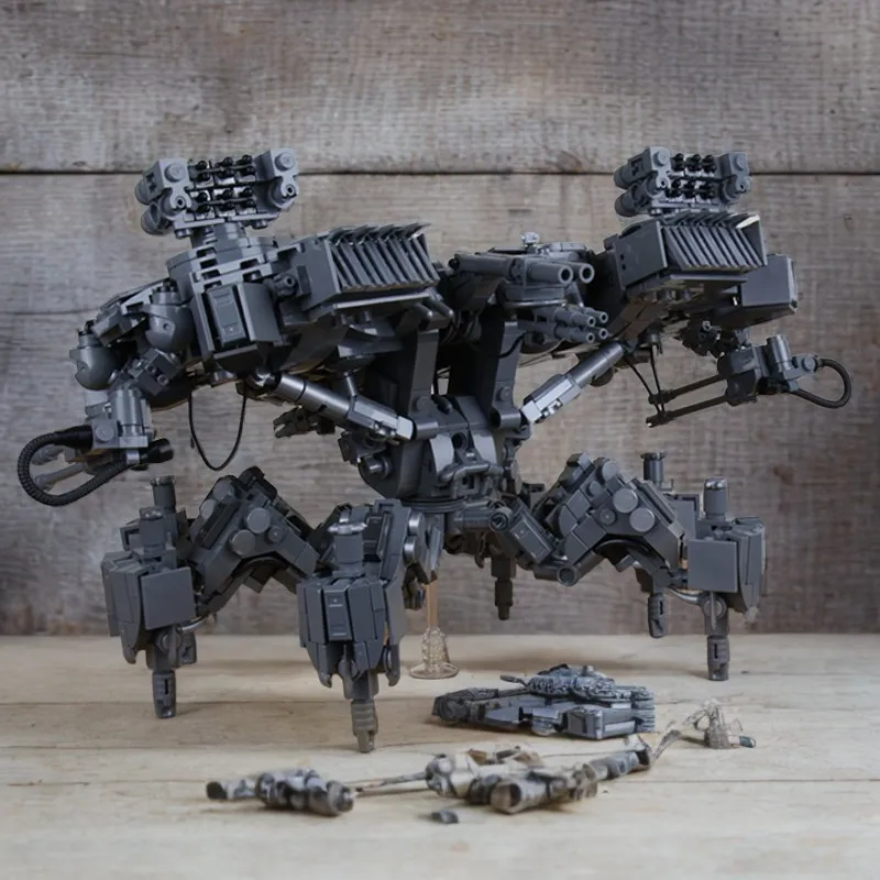 1573 шт. MOC Horizon Zero Dawn Deathbringer модель строительные блоки образовательная модель строительные блоки игрушки на день рождения «сделай сам» подарок
1573 шт. MOC Horizon Zero Dawn Deathbringer модель строительные блоки образовательная модель строительные блоки игрушки на день рождения «сделай сам» подарок