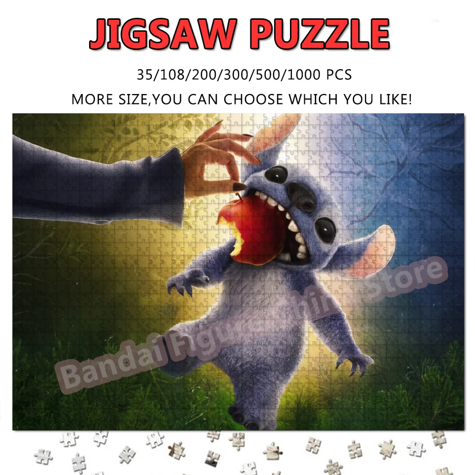 Lilo and Stitch Not Just Another Bad Apple Puzzle 108/200/300/500/1000 Pieces Disney Movies Jigsaw Puzzles Decompress Toys Gifts
Lilo and Stitch Not Just Another Bad Apple Puzzle 108/200/300/500/1000 Pieces Disney Movies Jigsaw Puzzles Decompress Toys Gifts