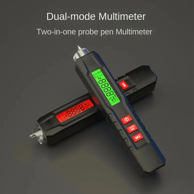 Intelligent High-Precision Universal Electroprobe A3X Automatic Range Pen-Shaped Multimeter Handheld Portable Multimeter
Intelligent High-Precision Universal Electroprobe A3X Automatic Range Pen-Shaped Multimeter Handheld Portable Multimeter