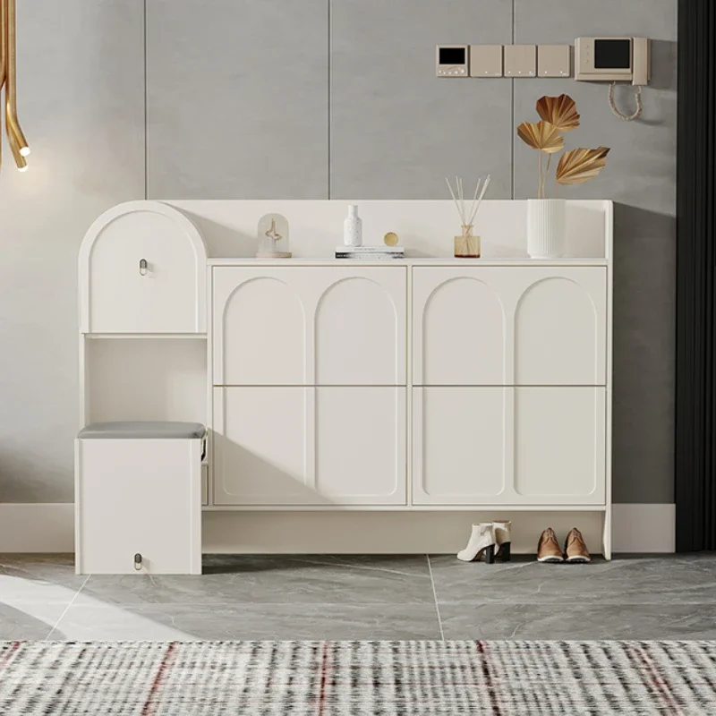 Nordic White Modern Shoe Cabinet Organizer Space Saving Space Saving Shoe Cabinet Luxury Designer Zapateros Home Furniture
Nordic White Modern Shoe Cabinet Organizer Space Saving Space Saving Shoe Cabinet Luxury Designer Zapateros Home Furniture