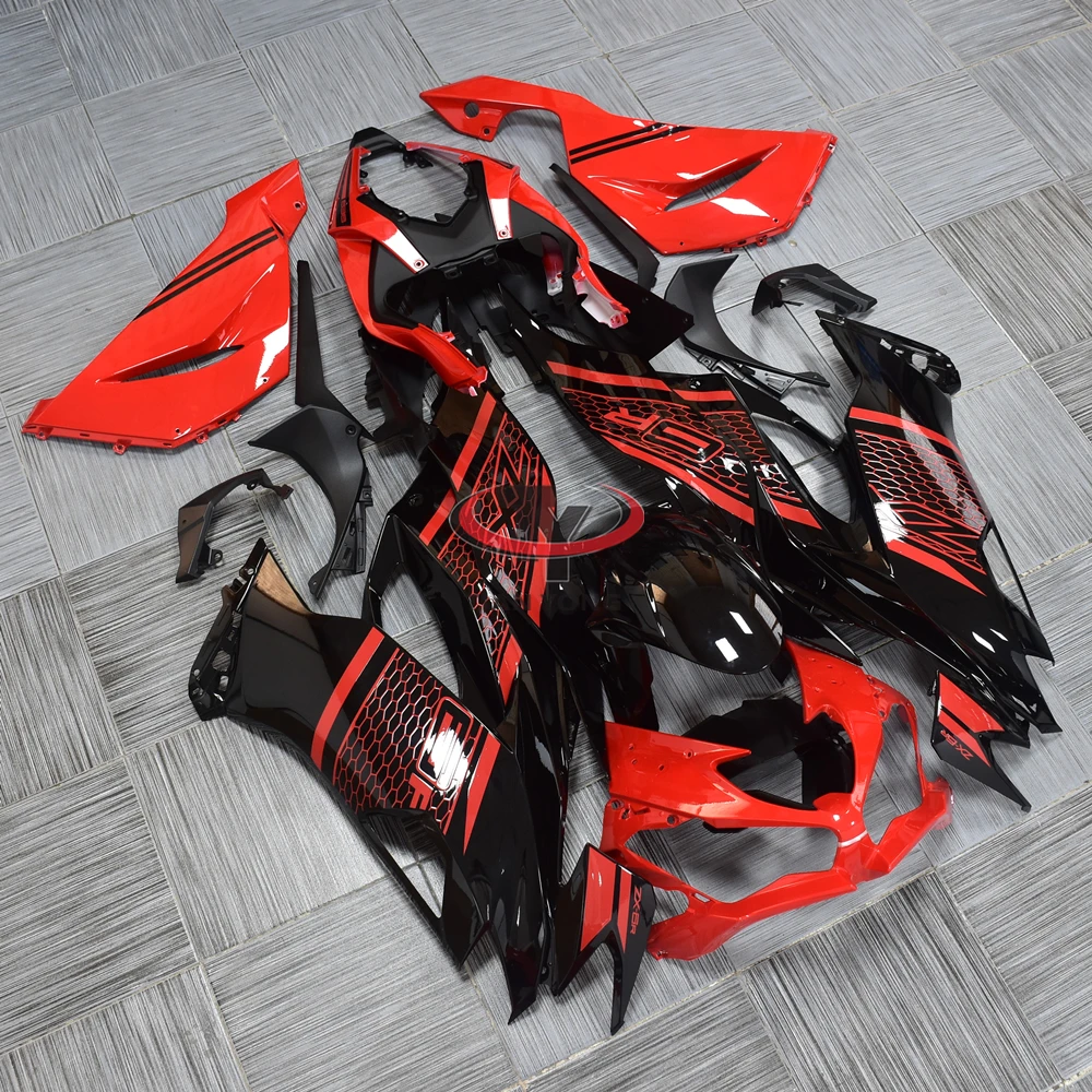 For ZX6R ZX 6R 636 2019-2020-2021-2022-2023 Bright Red Black Bee Net Print Bodywork Cowling Motorcycle Full Fairing Kit
For ZX6R ZX 6R 636 2019-2020-2021-2022-2023 Bright Red Black Bee Net Print Bodywork Cowling Motorcycle Full Fairing Kit
