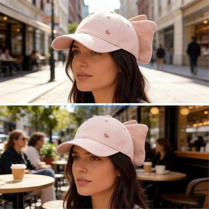 573B Stylish Adjustable Cotton Cap With Bowknot Unisex Light weight Cotton Sun Visors
573B Stylish Adjustable Cotton Cap With Bowknot Unisex Light weight Cotton Sun Visors