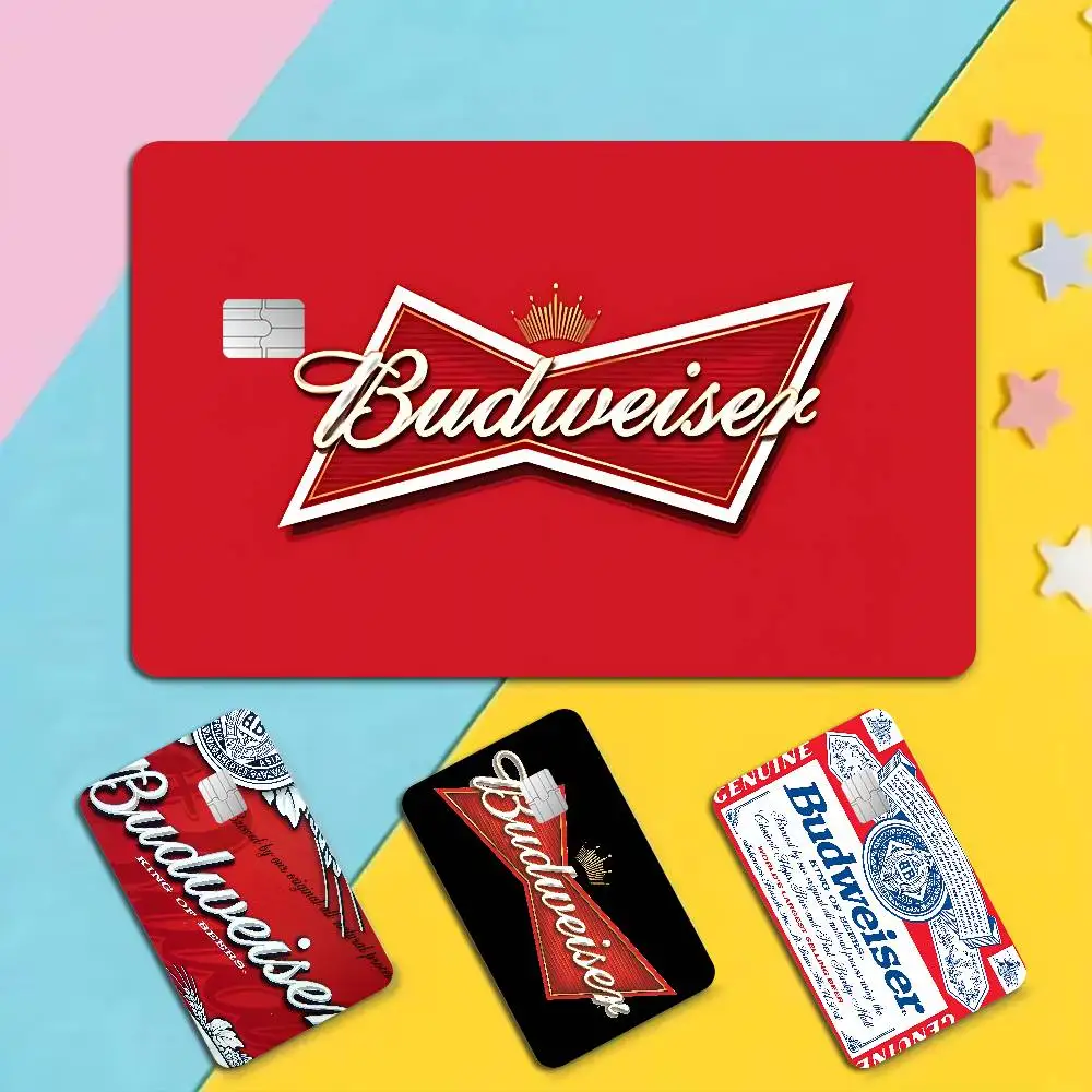 Classic Beer Brand B-Budreiser Cartoon Credit Card Skin Stickers for Bank Card Bus Metro Card Sticker Waterproof Women Gift
Classic Beer Brand B-Budreiser Cartoon Credit Card Skin Stickers for Bank Card Bus Metro Card Sticker Waterproof Women Gift