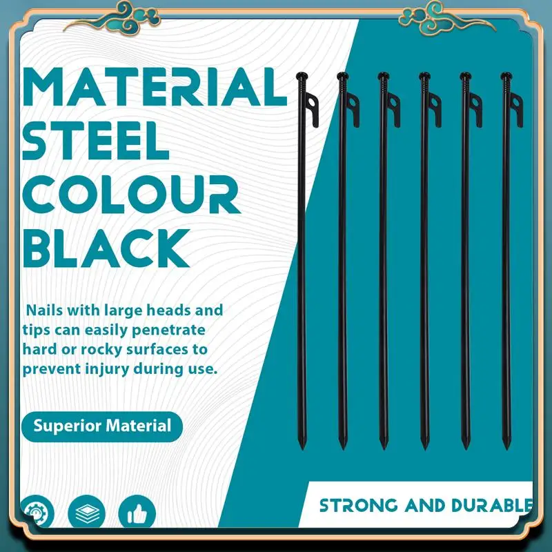 Latest 8 Pack Tent Stakes Heavy Duty Metal Tent Pegs For Camping Steel Tent Stakes Unbreakable And Inflexible
Latest 8 Pack Tent Stakes Heavy Duty Metal Tent Pegs For Camping Steel Tent Stakes Unbreakable And Inflexible