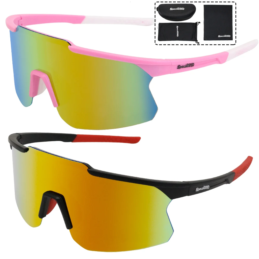 2 Pack Pink Red Riding Cycling Sunglasses Mtb Cycling Glasses Sport Goggles Bicycle Mountain Bike Glasses Men's Women Outdoor
2 Pack Pink Red Riding Cycling Sunglasses Mtb Cycling Glasses Sport Goggles Bicycle Mountain Bike Glasses Men's Women Outdoor