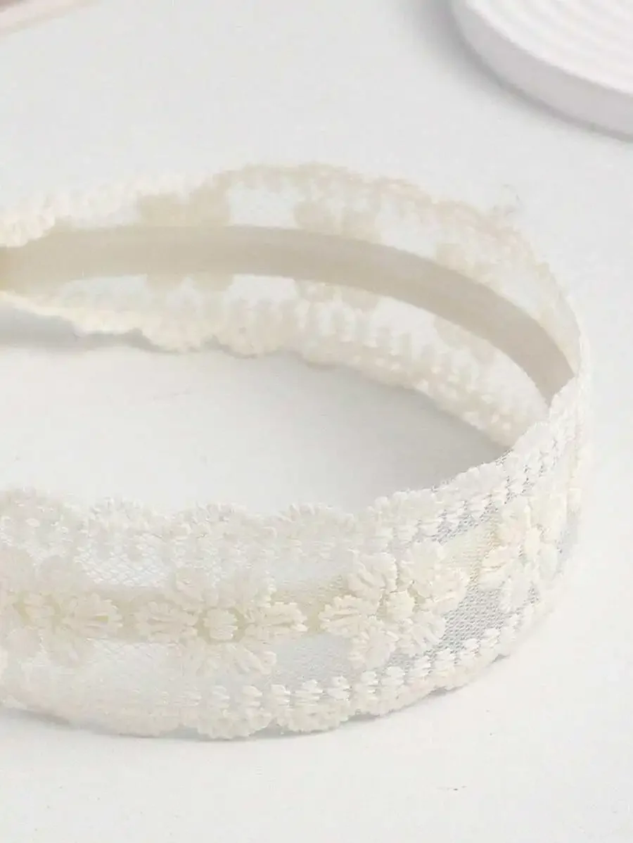 Women Floral Lace Headband Elegant Hair Accessory For Wedding Party Casual
Women Floral Lace Headband Elegant Hair Accessory For Wedding Party Casual