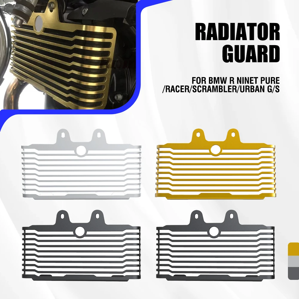 For BMW R NineT Pure/Racer/Scrambler/Urban G/S Motorcycle Radiator Grille Guard Protector Grill Protection Cover Radiator Guard
For BMW R NineT Pure/Racer/Scrambler/Urban G/S Motorcycle Radiator Grille Guard Protector Grill Protection Cover Radiator Guard