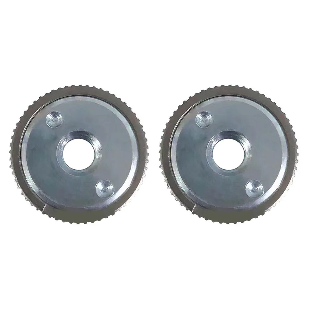 2pcs M14 Quick Release Self-Locking Grinder Pressing Plate Flange Nut Power Chuck Quick Release Flange Nut Power Tools
2pcs M14 Quick Release Self-Locking Grinder Pressing Plate Flange Nut Power Chuck Quick Release Flange Nut Power Tools