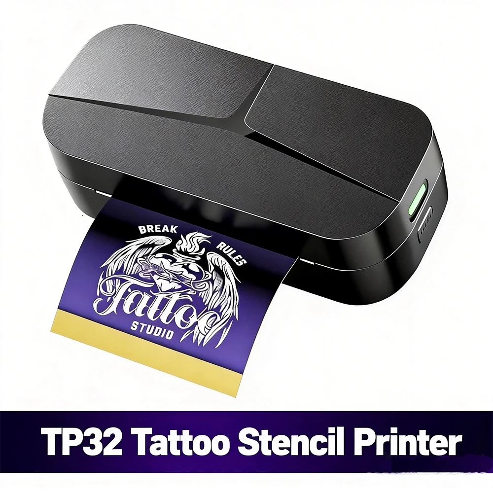 80mm Tattoo Stencil Printer Kit for Beginner Bluetooth Printer with 30 Transfer Papers for Phone & Tablet Professional
80mm Tattoo Stencil Printer Kit for Beginner Bluetooth Printer with 30 Transfer Papers for Phone & Tablet Professional