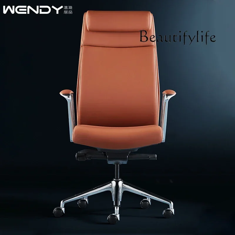 yj15 FSedia da ufficio capo in pelle minimalista italiana sedia da studio per computer comoda sedia ergonomica
yj15 FSedia da ufficio capo in pelle minimalista italiana sedia da studio per computer comoda sedia ergonomica