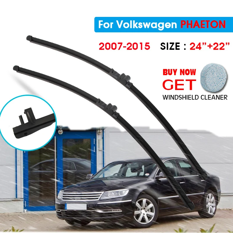Car Wiper Blade For Volkswagen PHAETON 24"+22" 2007-2015 Auto Windscreen Windshield Wipers Blades Window Wash Side Pin
Car Wiper Blade For Volkswagen PHAETON 24"+22" 2007-2015 Auto Windscreen Windshield Wipers Blades Window Wash Side Pin
