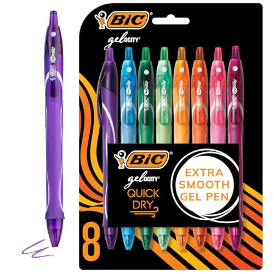RGLCGAP81AST Gel-ocity Quick Dry Retractable Gel Pen, 0.7mm, Assorted Ink/Barrel, 8/Pack
RGLCGAP81AST Gel-ocity Quick Dry Retractable Gel Pen, 0.7mm, Assorted Ink/Barrel, 8/Pack