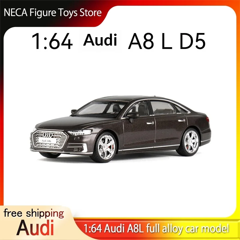 JackieKim 1:64 Audi A8L Full Alloy Diecast Car Model Alloy Body & Chassis Realistic Simulation Vehicle Adult Collectible Desktop
JackieKim 1:64 Audi A8L Full Alloy Diecast Car Model Alloy Body & Chassis Realistic Simulation Vehicle Adult Collectible Desktop