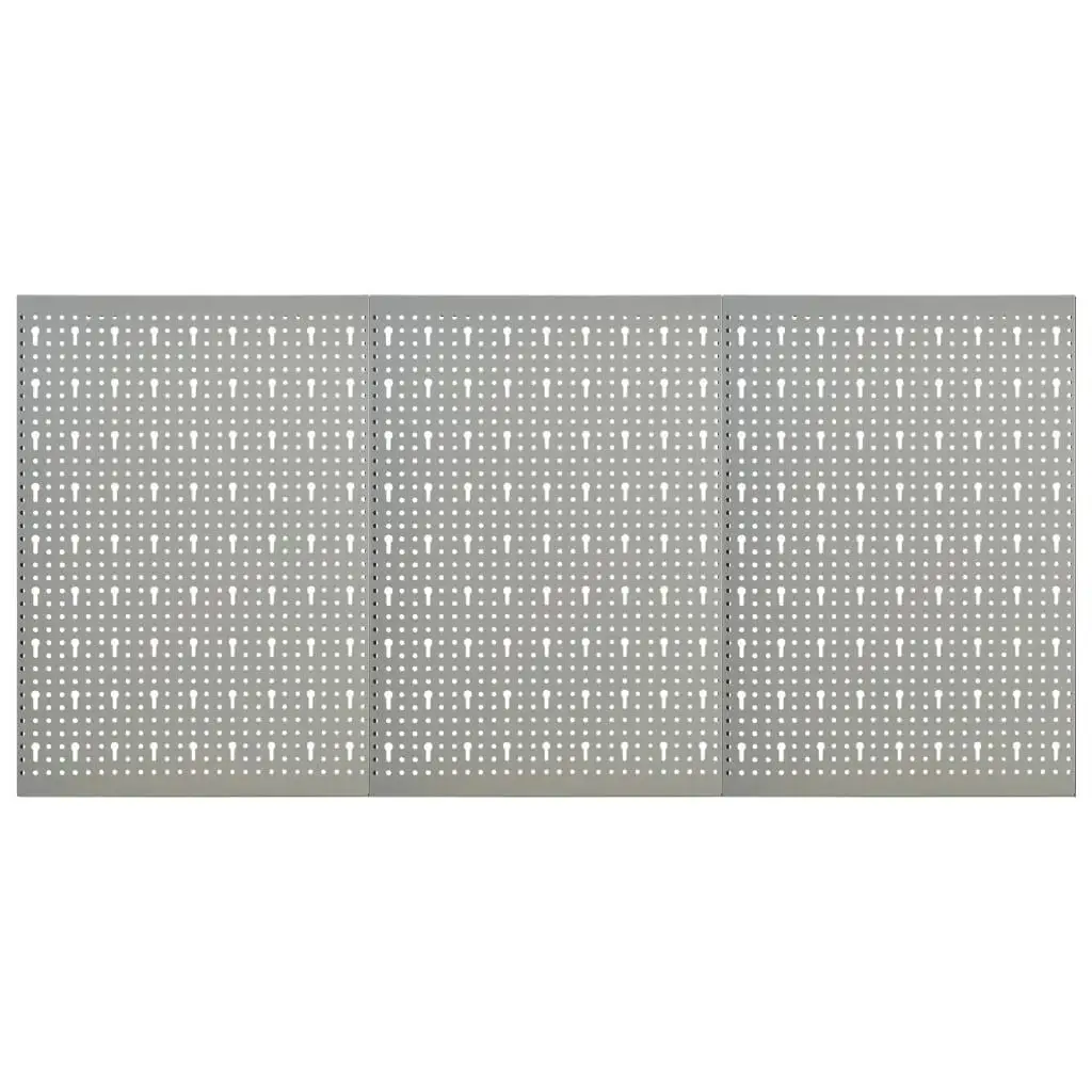 3-Pack Wall-Mounted Steel Peg Boards 15.7x22.8 Inch for Home Organization & Storage
3-Pack Wall-Mounted Steel Peg Boards 15.7x22.8 Inch for Home Organization & Storage