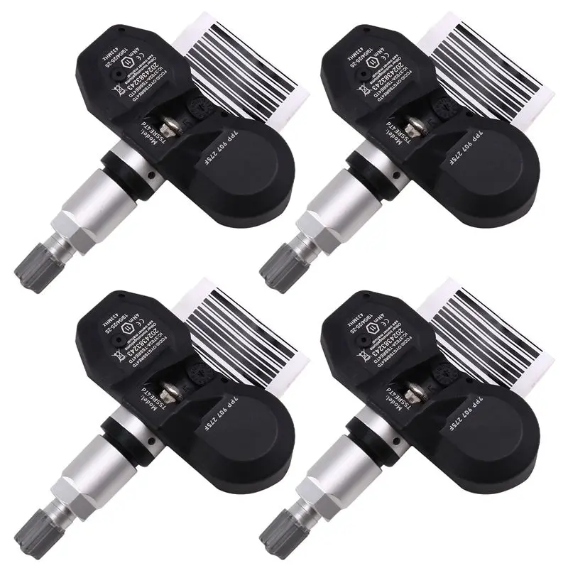 A99F-7PP907275F 4F0907275B TPMS 433MHZ For A4 A6 A8 Q7 911 Boxster Cayenne VW Touareg Tire Pressure Sensor 4PCS
A99F-7PP907275F 4F0907275B TPMS 433MHZ For A4 A6 A8 Q7 911 Boxster Cayenne VW Touareg Tire Pressure Sensor 4PCS