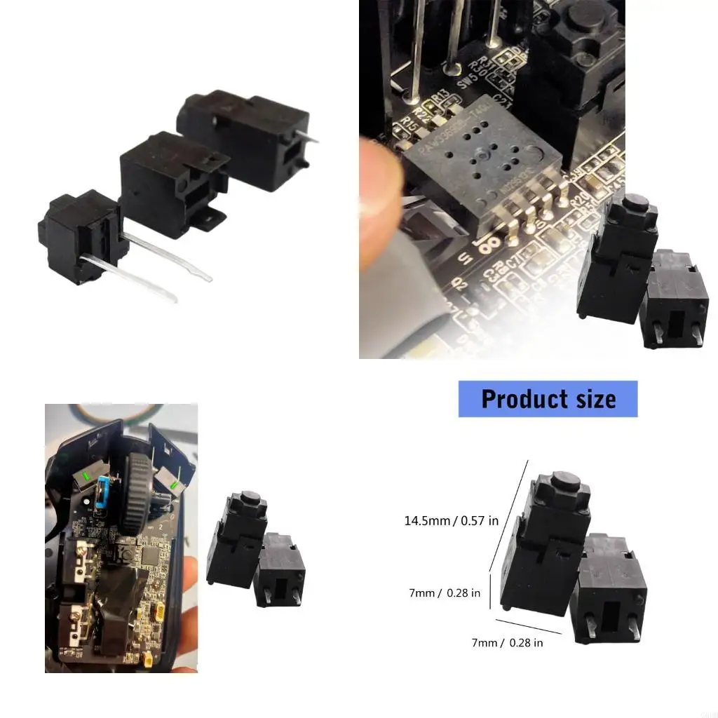 G6DD Precise 14.5mm Mouse Microswitch Scroll Wheel Middle Button 2Pin for Basilisk X Hyperspeed Gaming Mouse
G6DD Precise 14.5mm Mouse Microswitch Scroll Wheel Middle Button 2Pin for Basilisk X Hyperspeed Gaming Mouse