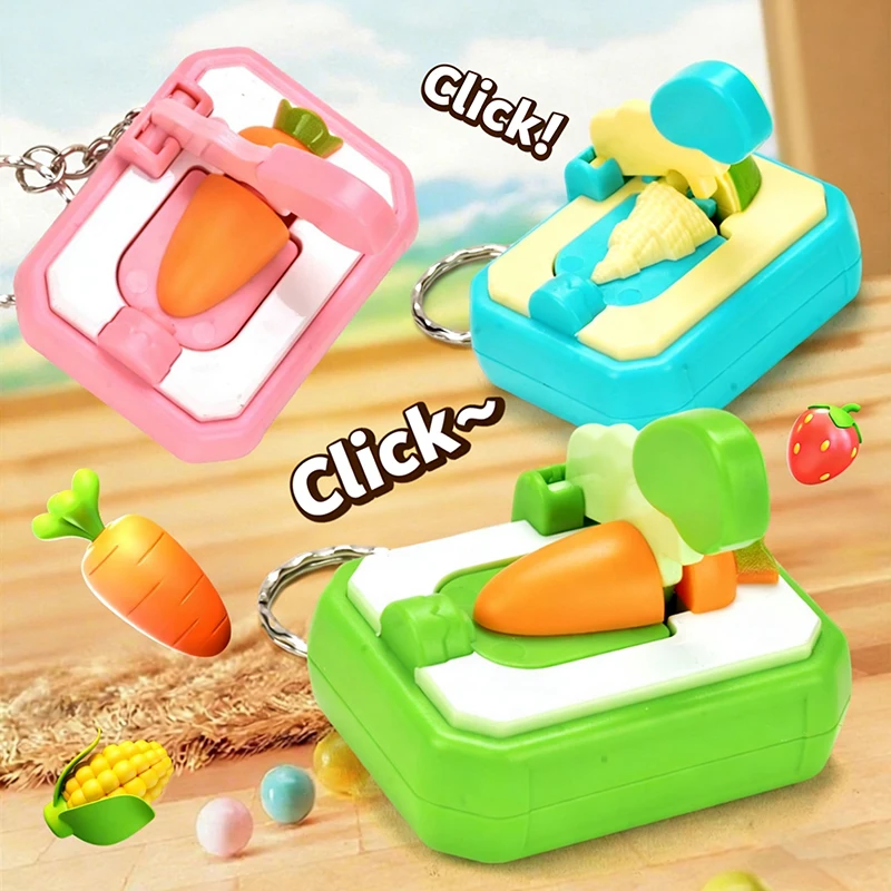 DIY Keychain Carrot-cutting Creative Mini Cutting Fun Stress-relieving Toy Interesting Toy Gift
DIY Keychain Carrot-cutting Creative Mini Cutting Fun Stress-relieving Toy Interesting Toy Gift