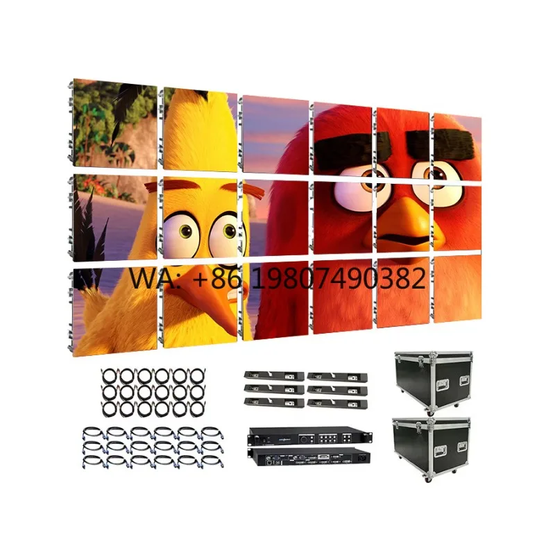 500x500mm Cabinet Outdoor Rental LED Screen P3.91 5000cd/sqm IP45 Waterproof Stage Video Wall Long Service Life Event Display
500x500mm Cabinet Outdoor Rental LED Screen P3.91 5000cd/sqm IP45 Waterproof Stage Video Wall Long Service Life Event Display