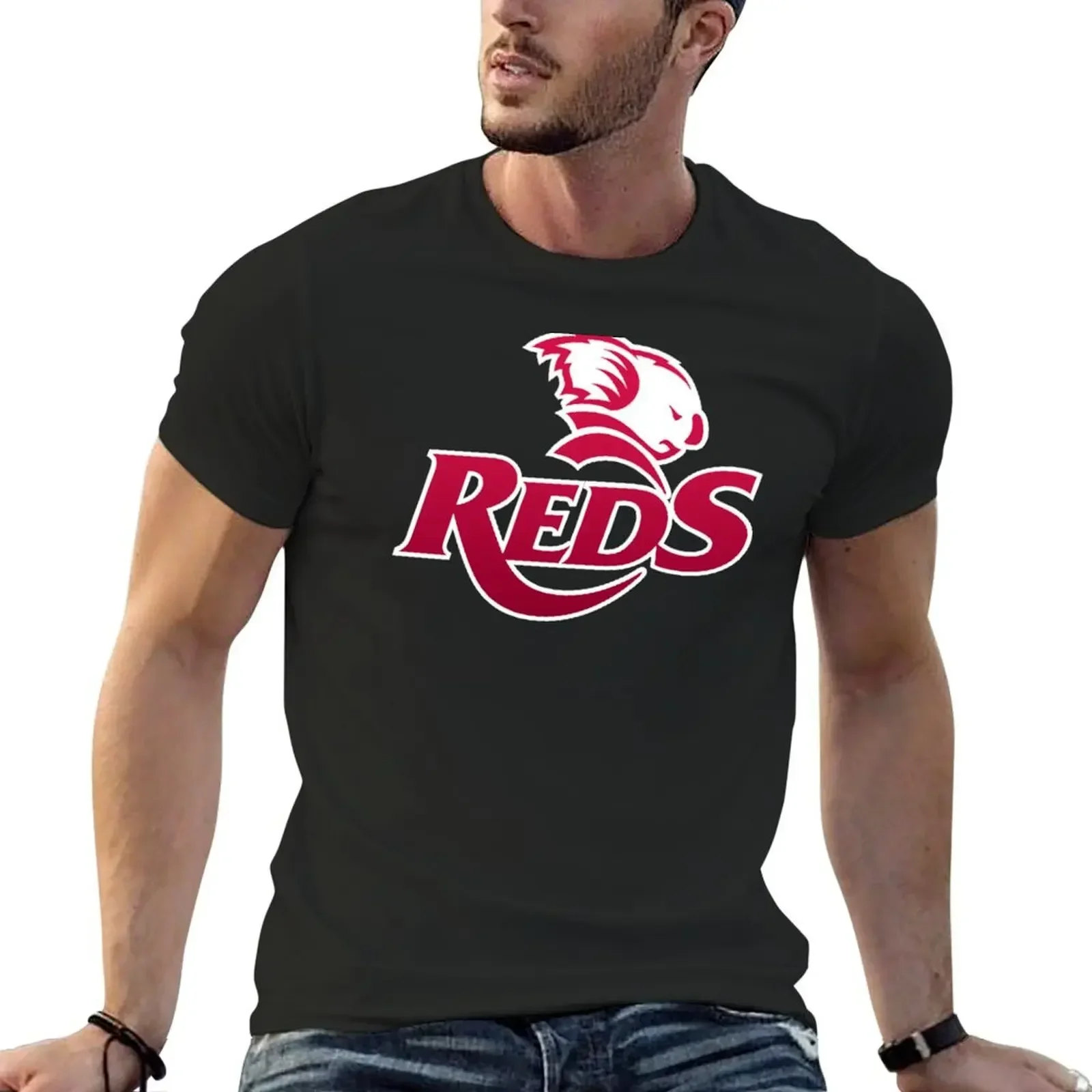 QLD reds rugby T-Shirt hippie clothes plus size tops essential t shirt Short sleeve tee men
QLD reds rugby T-Shirt hippie clothes plus size tops essential t shirt Short sleeve tee men